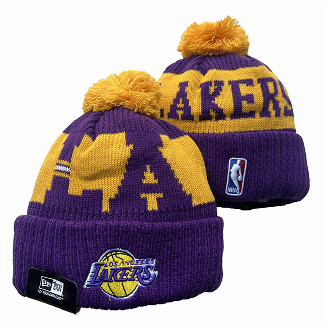 Los Angeles Lakers Kint Hats 003